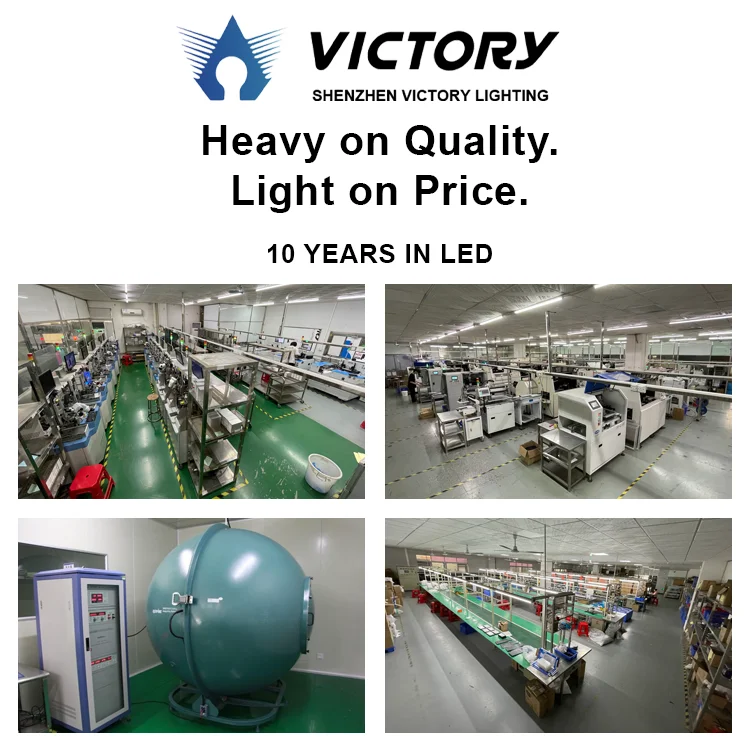 High Power Warehouse Indoor Dimmable Square Linear Switchable LED High Bay Light