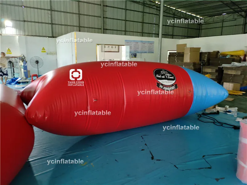 Water inflatable trampoline float