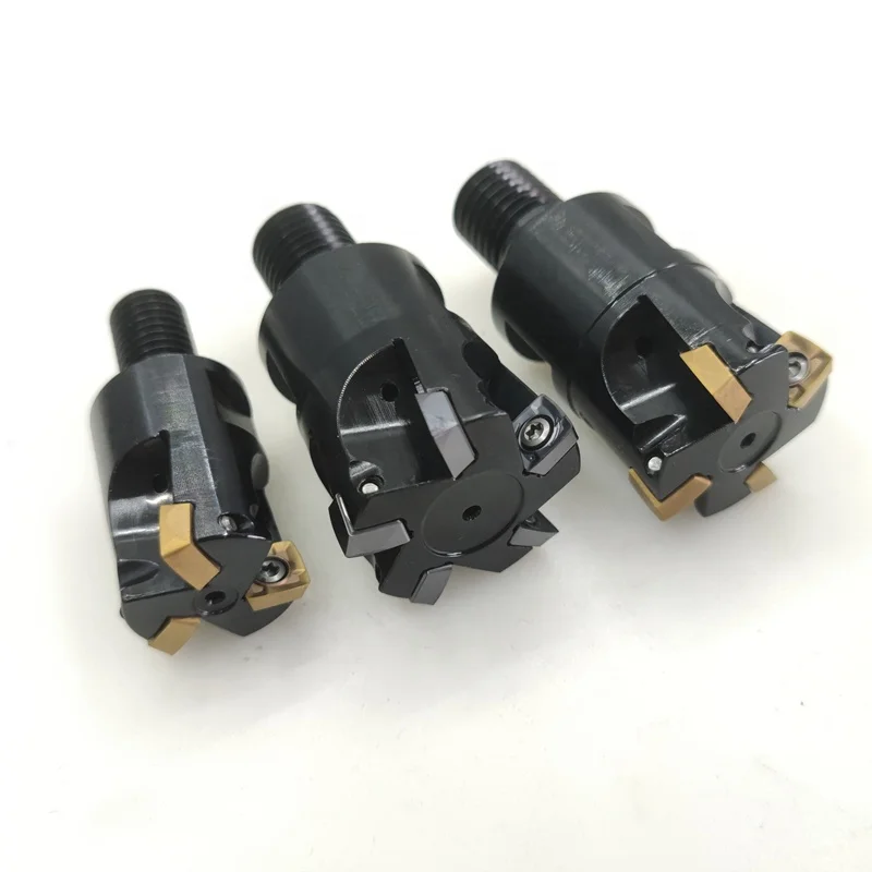 SDMT09T307 Titanium Alloy Fast Feed Insert High Efficiency Roughing Cutter MKM113 Locking Milling Cutter for Aviation