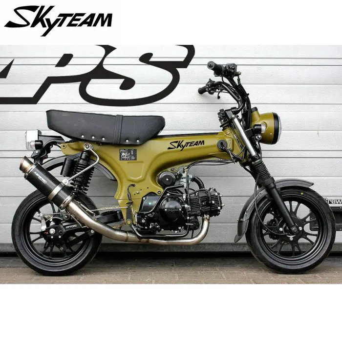 
SKYTEAM E5 E4 50cc 125cc SKYMAX Fuel injection dax motorcycle(EEC E5 E4 APPROVAL) with NEW 5.5L BIG FUEL TANK 