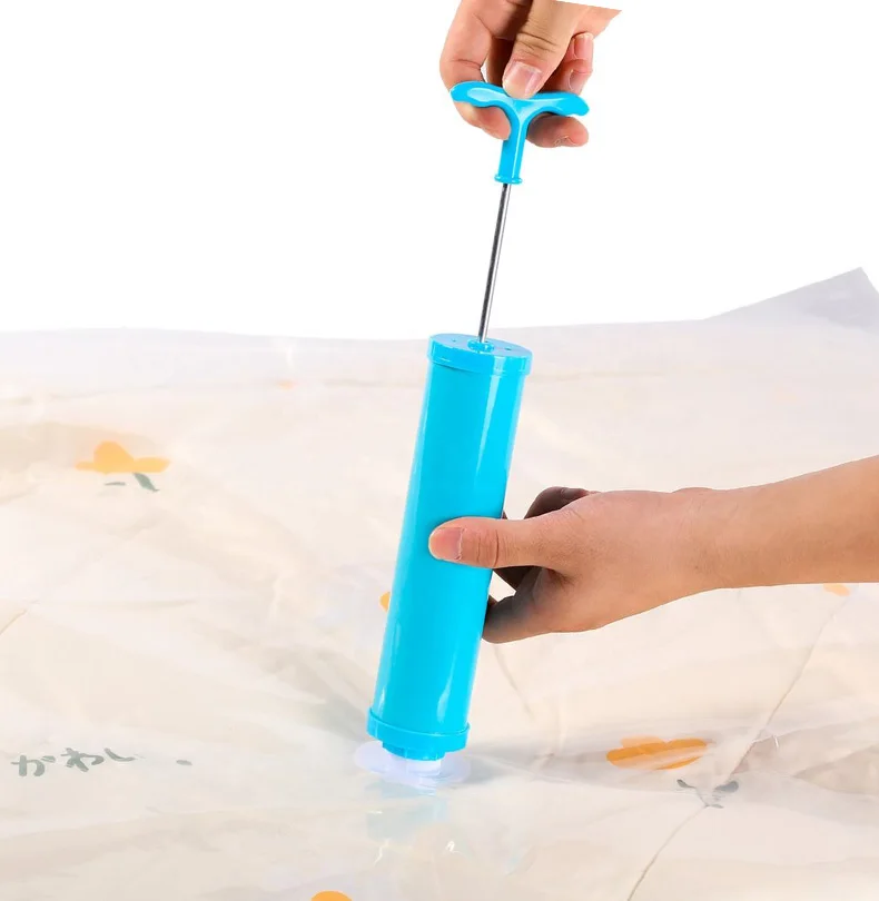 Vacuum Compressed Storage Bags for Clothes no  Air Pump Vacuum Compression Clothes Storage Bag