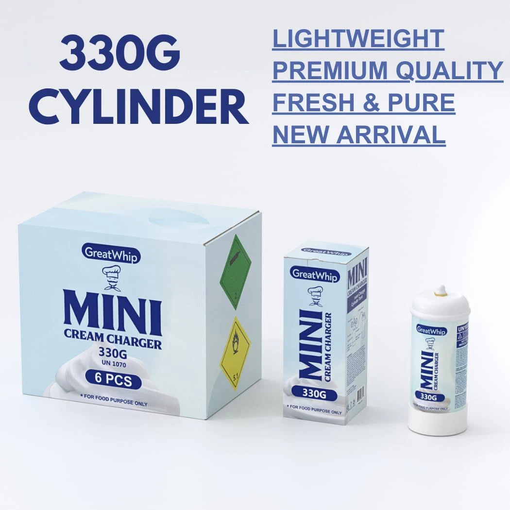 Greatwhip Food Grade High Purity Cream Charger 300g Cream Whip Cream Chargers  Free Shipping