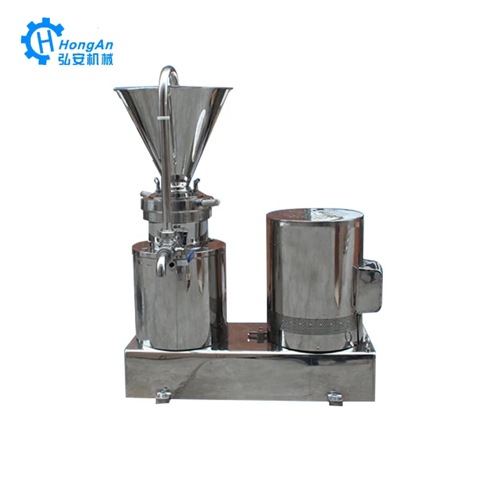 
Sanitary Stainless Steel Peanut Butter Making Machine Split Case Colloid Mill Sesame Nut Jam Grinding Machine 