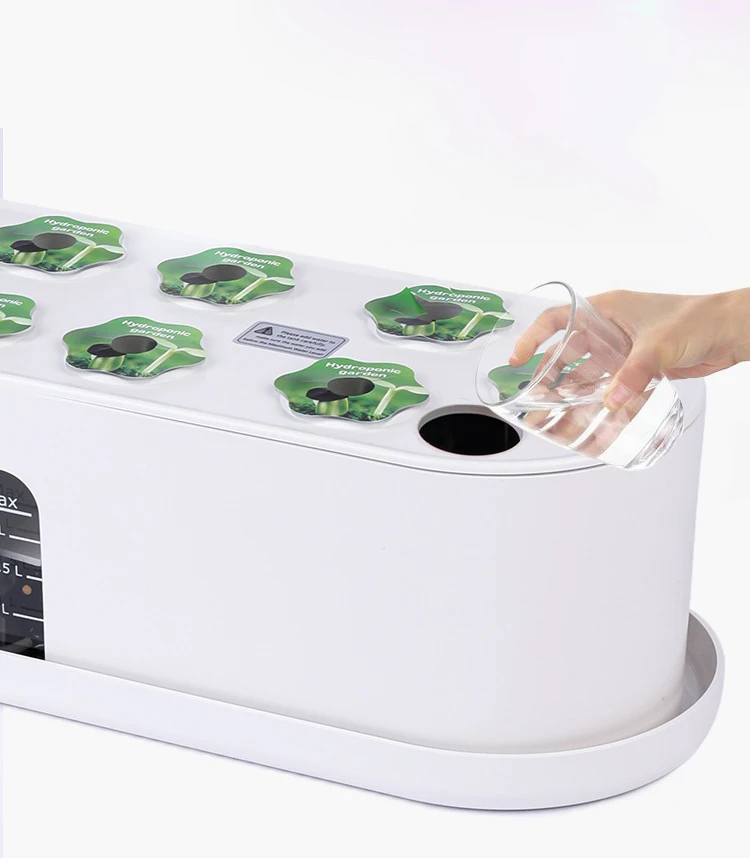 OEM Customized  Smart Garden Planter Balcony Flowerpot Indoor kitchen smart planter pot