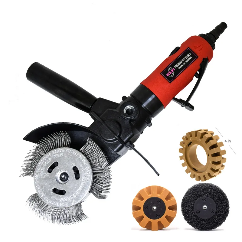 Pneumatic rust remover Prado body color strip sticker body stretch waist line decoration strip remover glue remover