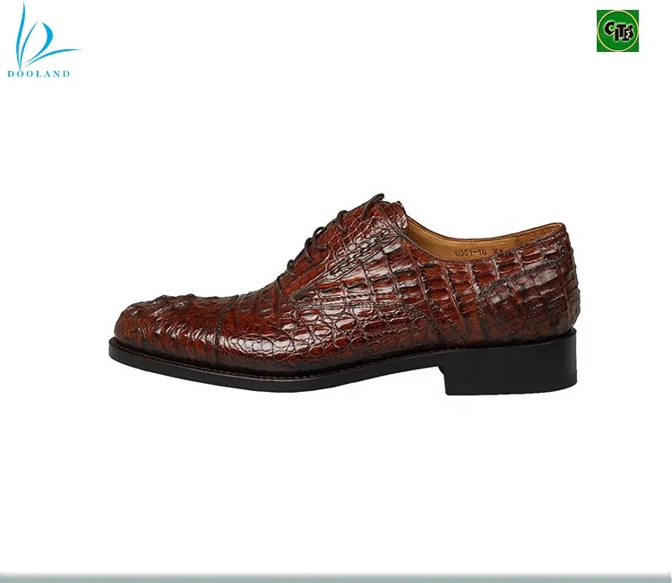 Luxury Caiman hornback genuine crocodile leather skin leather oxford dress shoes men, man shoes real crocodile