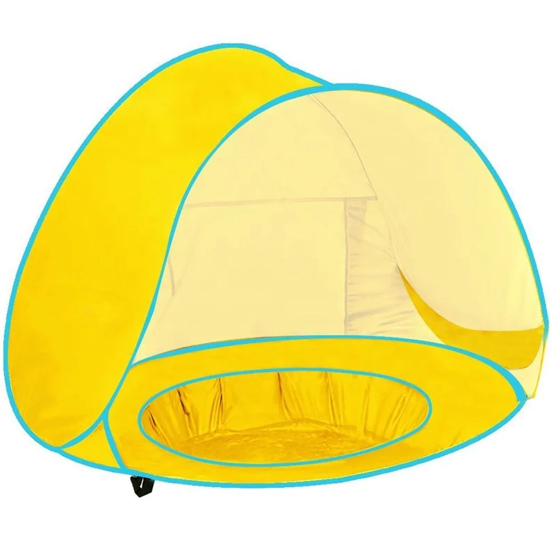 Easy Pop-up Portable Lightweight Anti UV Baby Beach Tent Kids Play Tent