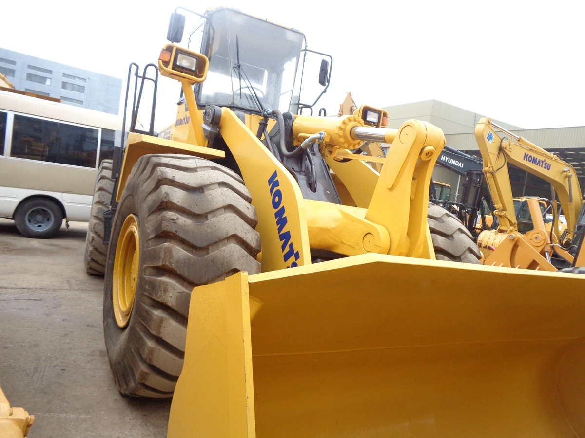 Б/у WA470 хорошая цена б/у wa470-3 Колесный погрузчик komatsu