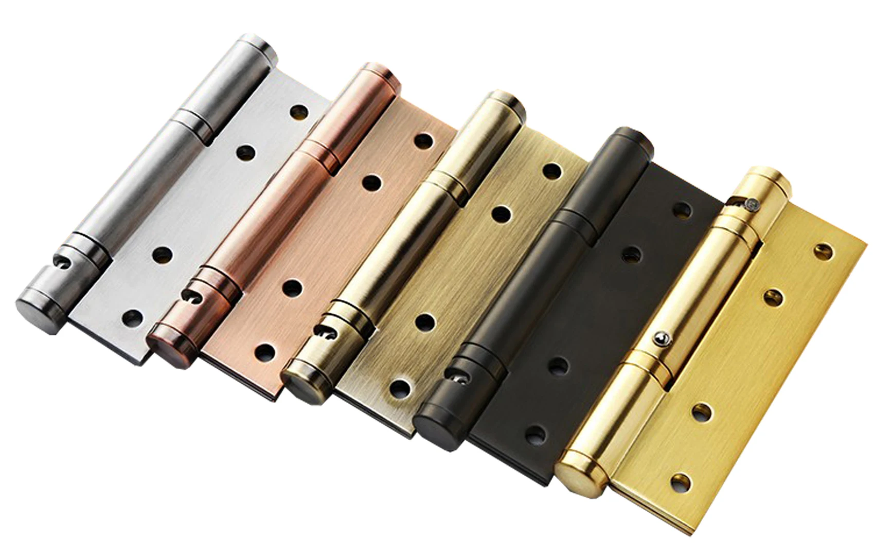 black continuous metal long piano hinges