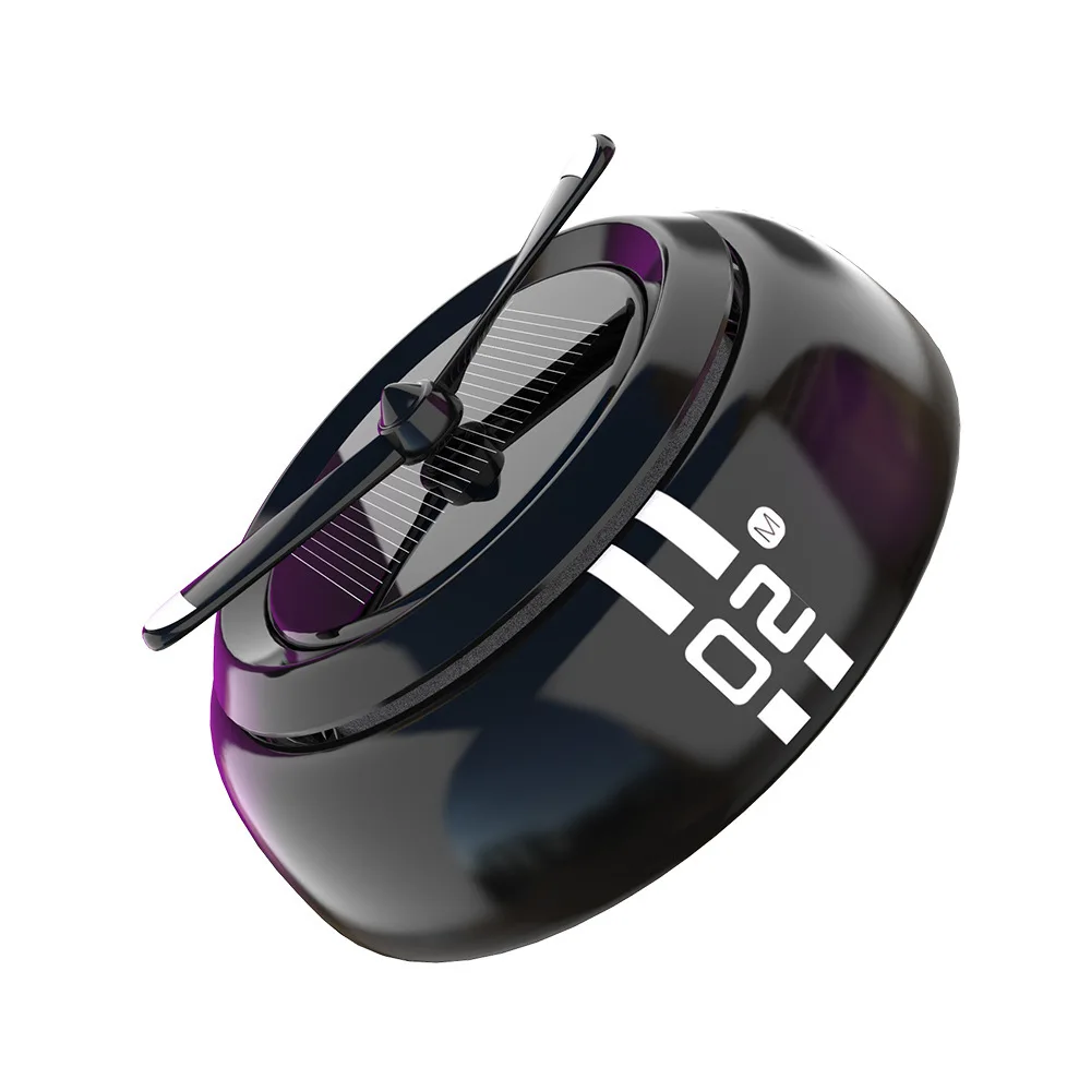 interior accessory flavor perfume solar energy power car air purifier freshener car interior accessories