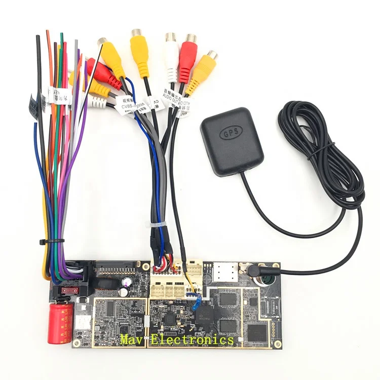 AC8227 чипы Real1 + 16G 2 32G 4 64G DSP AHD 4G Flash 4core ARM Cortex-A7 1 3 GHz для всех Android радио автомобиля видео DVD