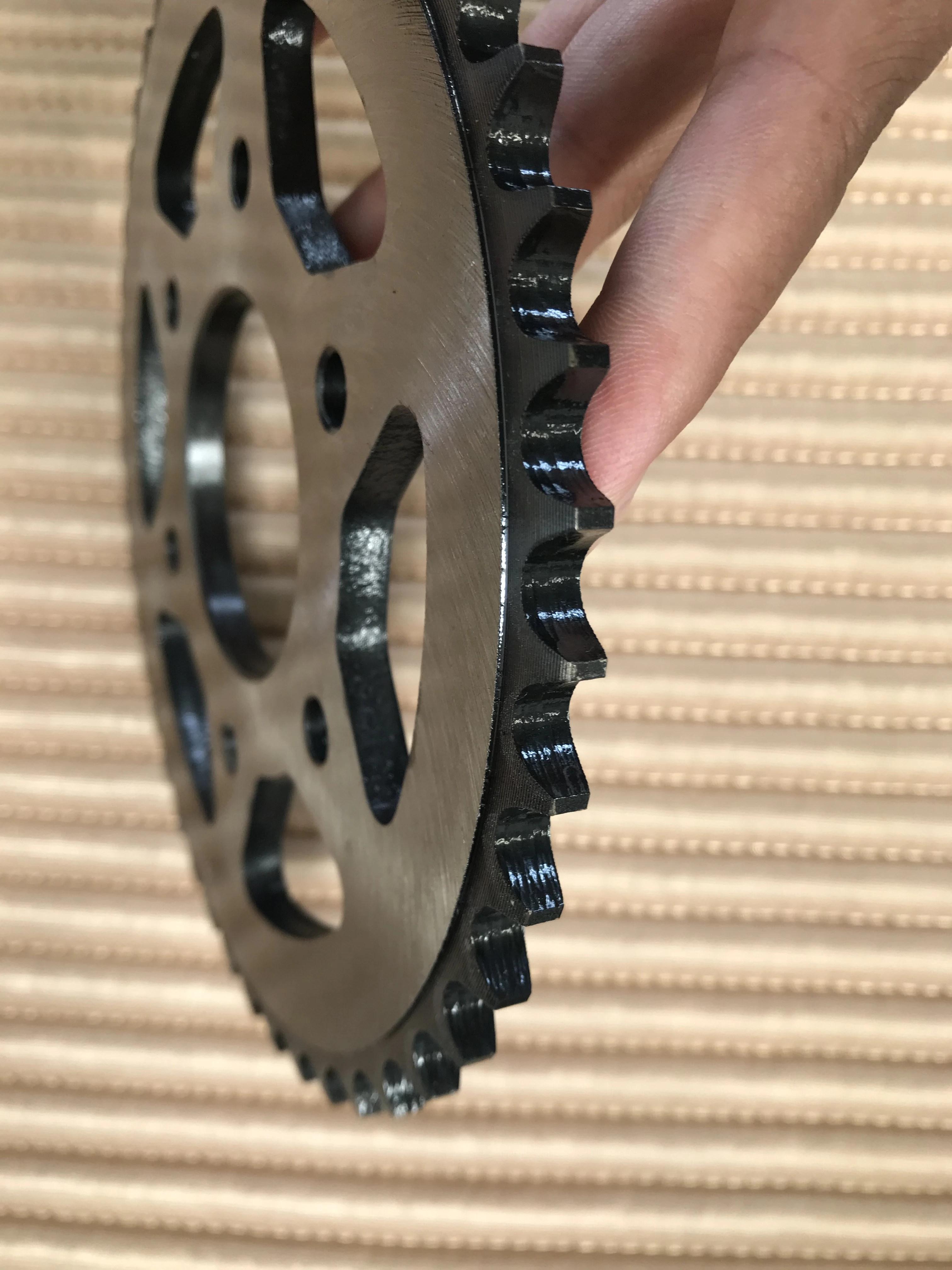 PULSAR AS 200 [428]  PULSAR NS 200 [428] - 45T BLACK motorcycle sprocket and chain sets OEM logo package