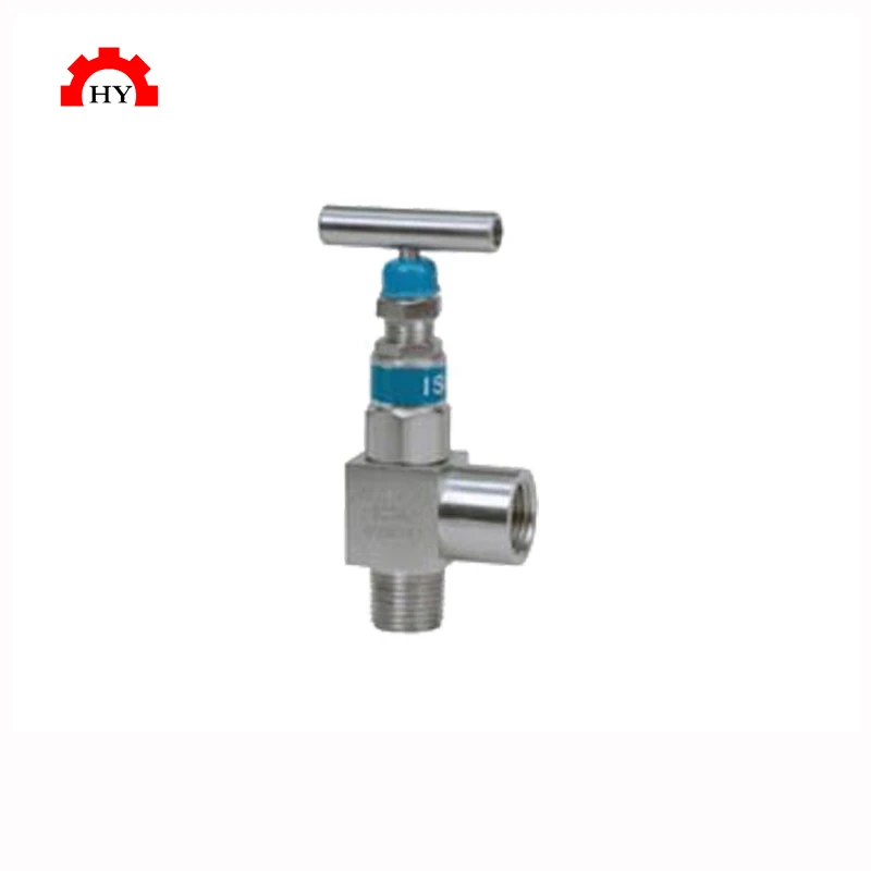 Fase Seller Hikelok 6000 Psi 316 Stainless Steel One-piece Body Right Angle Needle