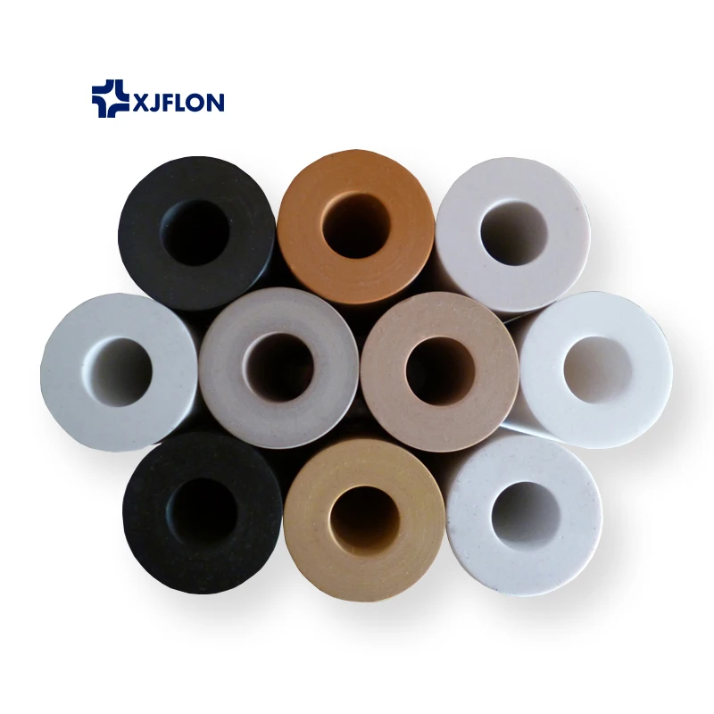 Supplier Customized Colored Carbon Filled PTFE Pipe Graphite Tube