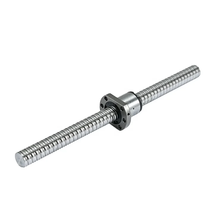 High speed low noise ball screw SFS series diameter 12 16 20 25 32 40 50 rolled thread ball screw