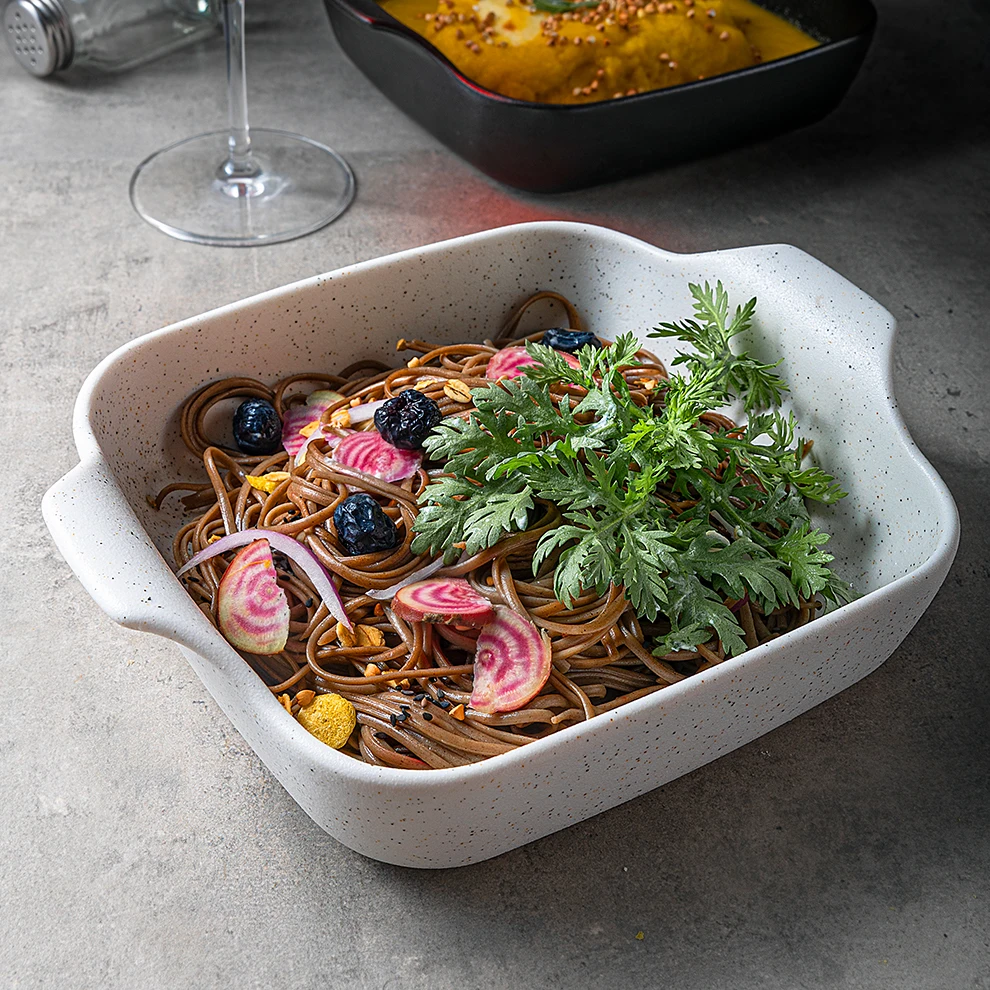 Oven Microwave Safe Ceramic Dishes & Plates Vajilla Bread & Loaf Pans Cookware Porcelain Cooking Au Gratin Dishes Other Bakeware