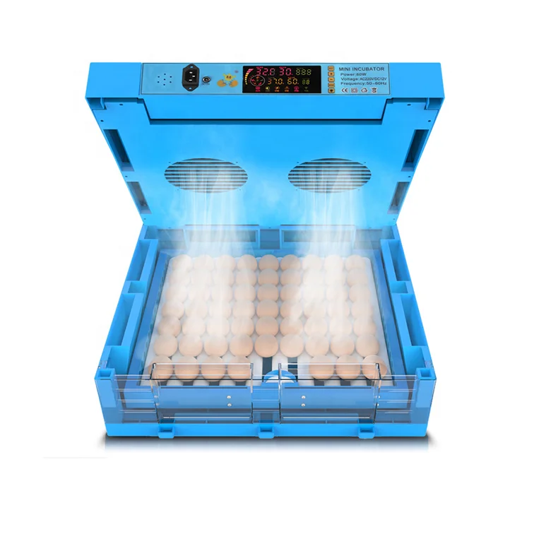 6 9 12 24 48 64 egg hatch machine automatic household small intelligent warm cube chick incubator