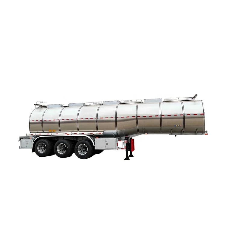 Made In China Cheap Brand New 3 Axle Stainless Steel Oil Fuel Tanker Tanks 60000l Semi Trailer for Sale