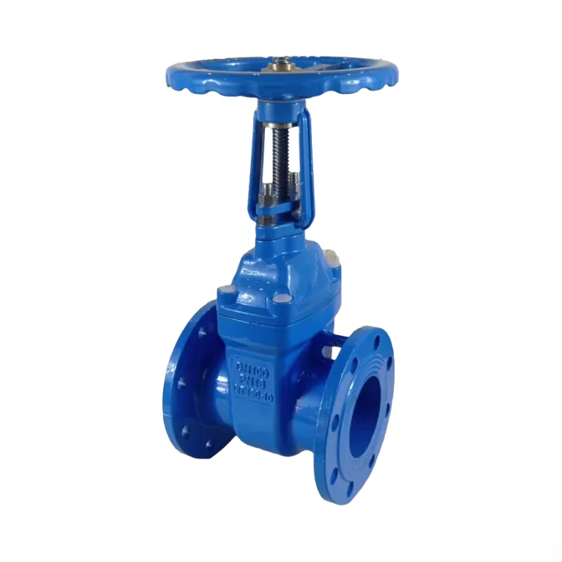 Automatic manual slide  cast steel resilient seated soft seal pn16 gate valve dn300 3 inch 8 inch cad drawings