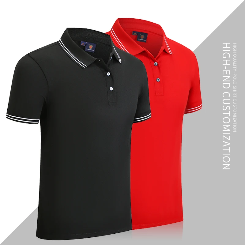 Hot Selling Short Sleeve Polo T-shirt Suitable for Custom Logo Men leisure time Polo Shirt