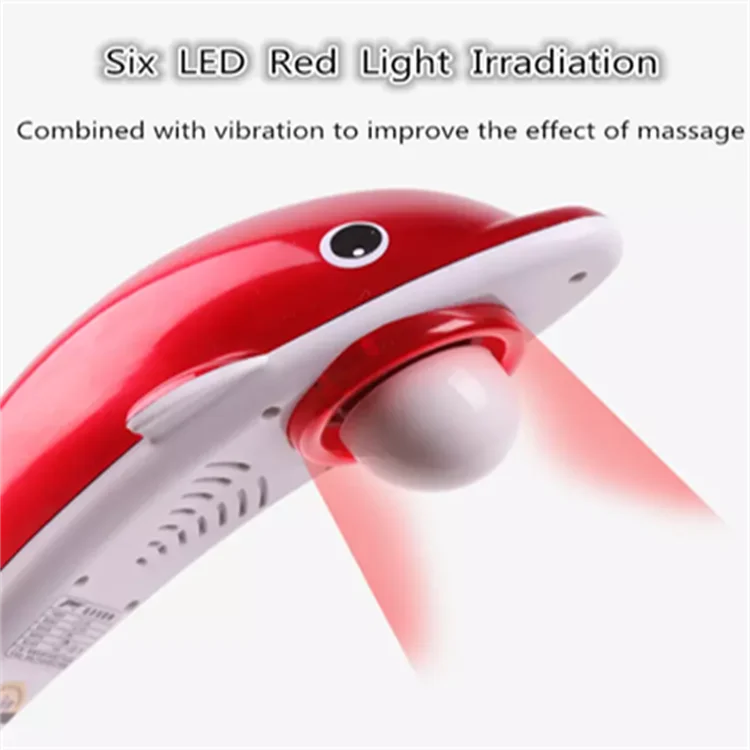 Manufacturer Wholesale Dolphin Massage Stick Electric Beating Massage Hammer Handheld Massager