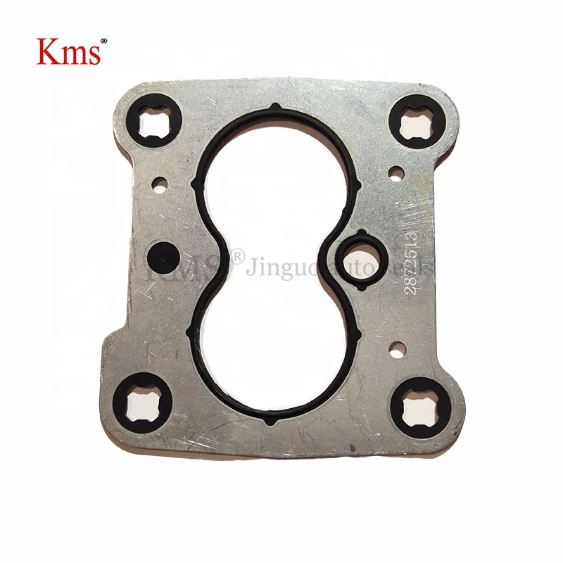KMS best quality engine gasket qsx15 ixs15 2872513 fuel pump gasket metal rubber 2872513