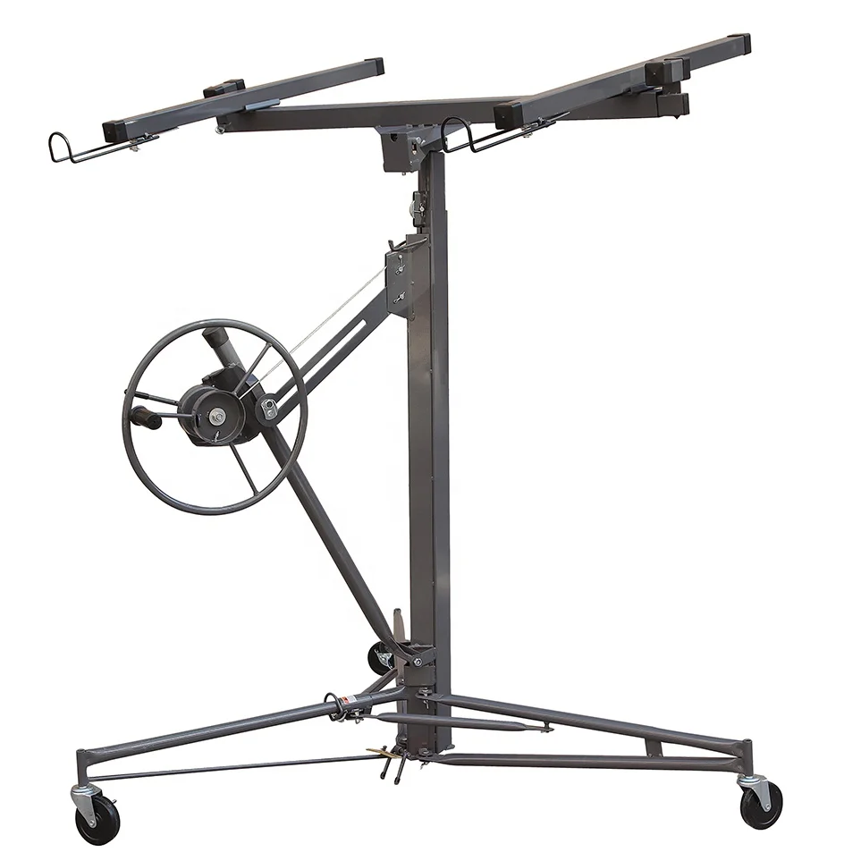 
Pro 11 Ft Drywall Hoist Plaster Board Panel Sheet Heavy Duty Lifting Lifter Tool Drywall Panel Hoist 