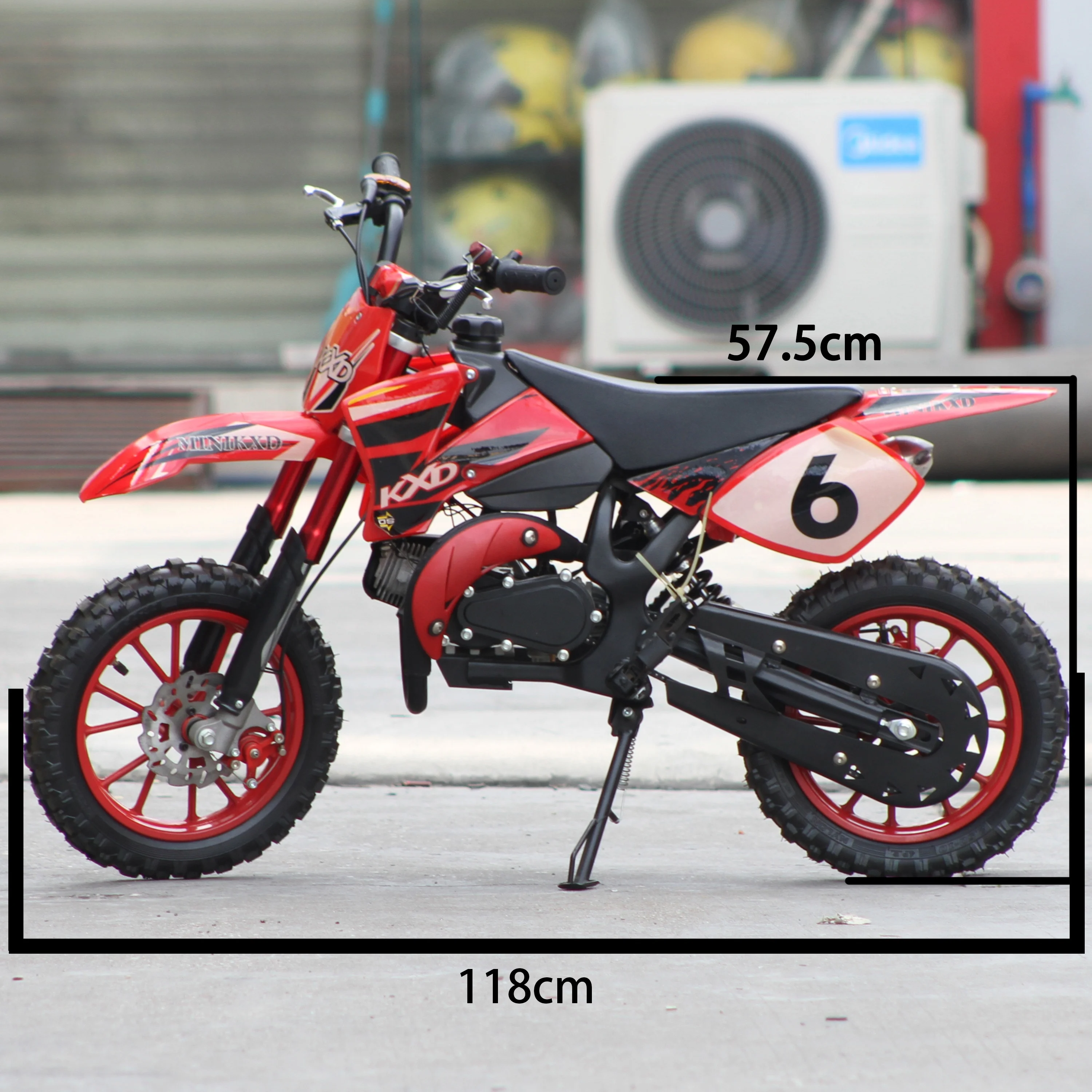 Профессиональный 2-тактный 50CC детские мотоциклы мини