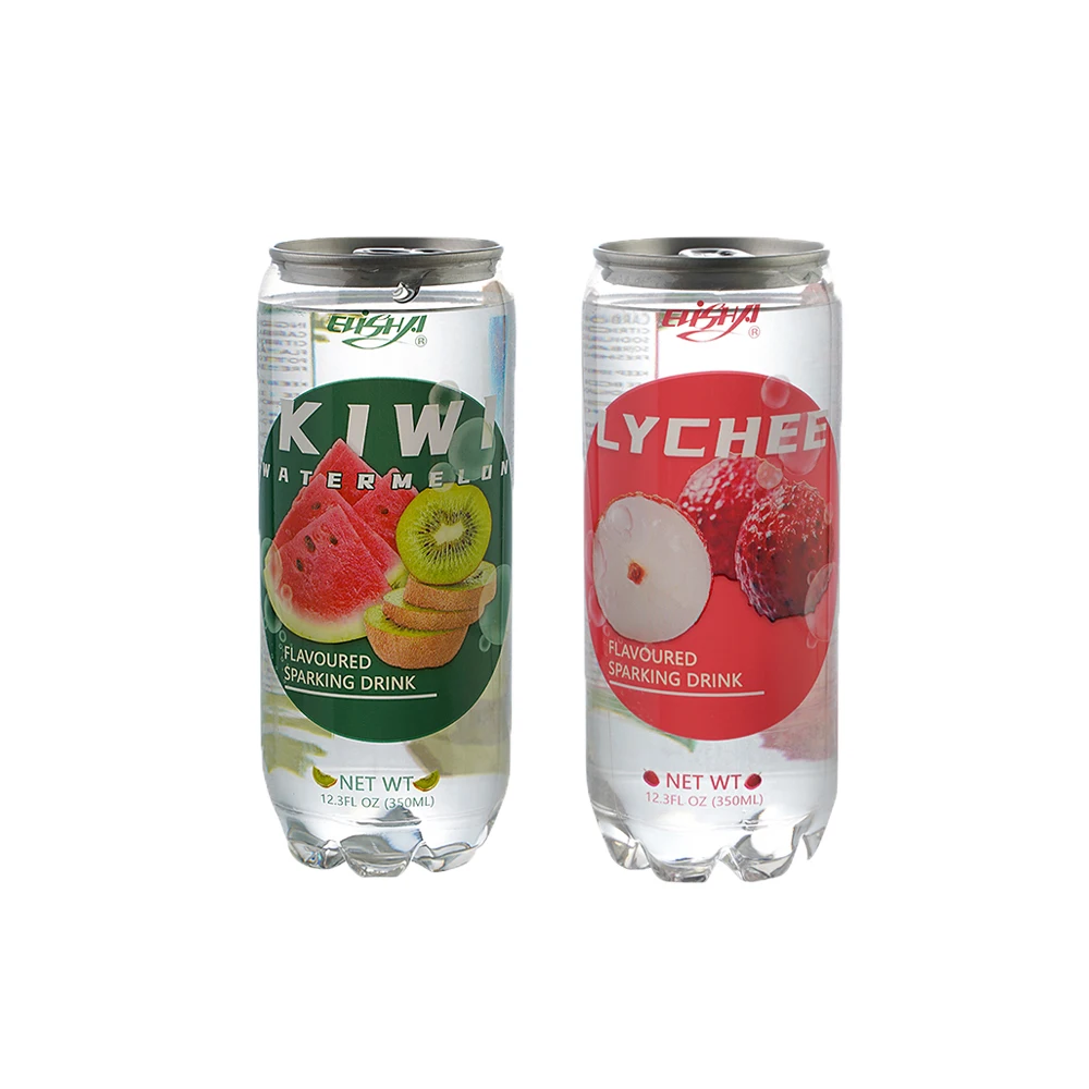 350ml new packing Sparking Water Sugar Free lychee Fruit Flavor soft drink