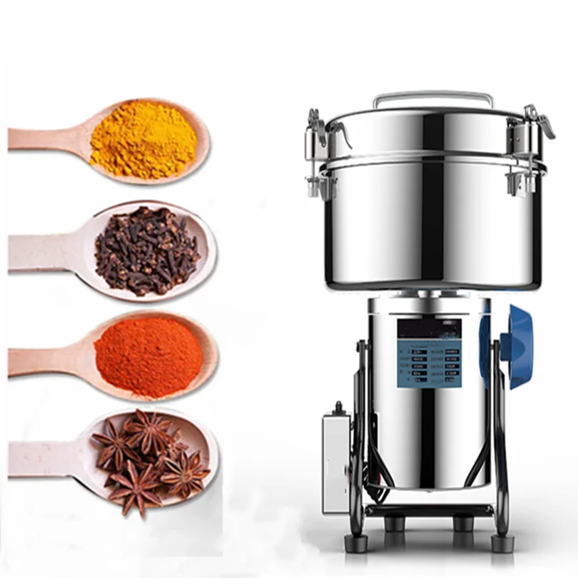 Approved  customers  Mini industrial flour grinder pulverizer machine grinder electric powder grinder