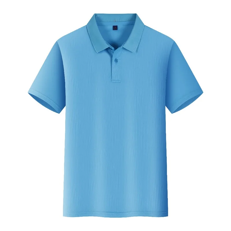 Custom 200g Polyester Spandex New Design Mens Quick Dry Golf Polo Shirt Men Polo T Shirt