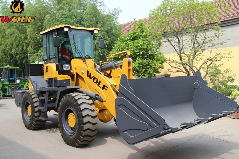 ZL30 wheel loader wolf WL938 loader eath moving machinery for sale