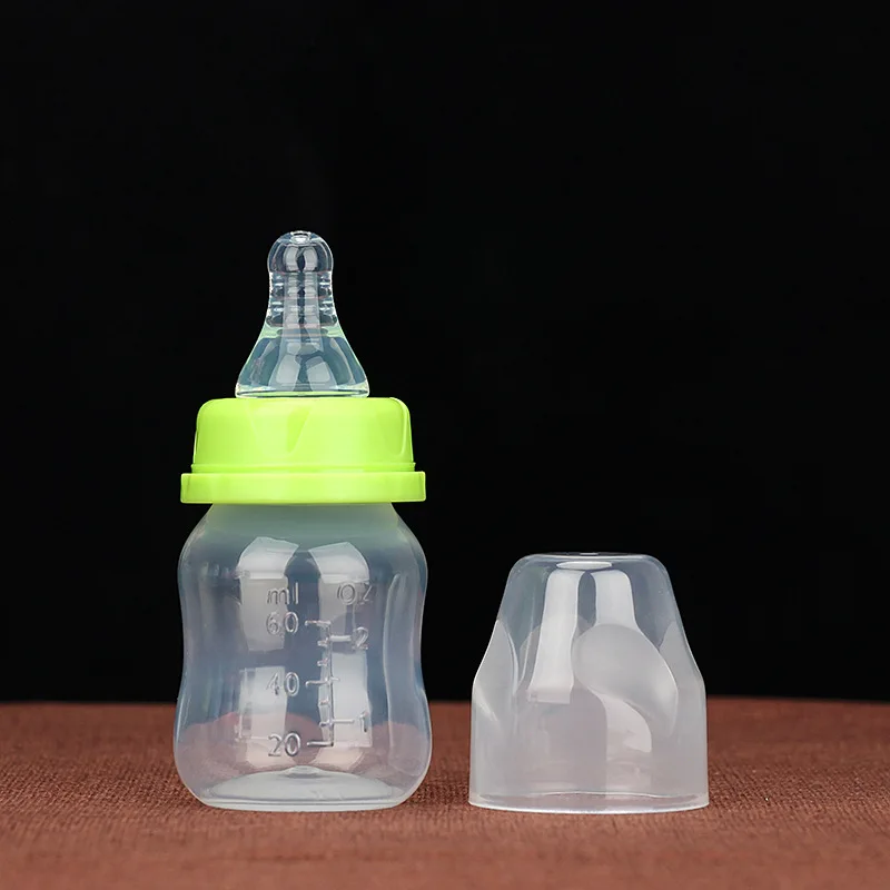 60ml Baby Portable Food Grade Feeding Nursing Bottle BPA Free Newborn Plastic pp Baby Bottle