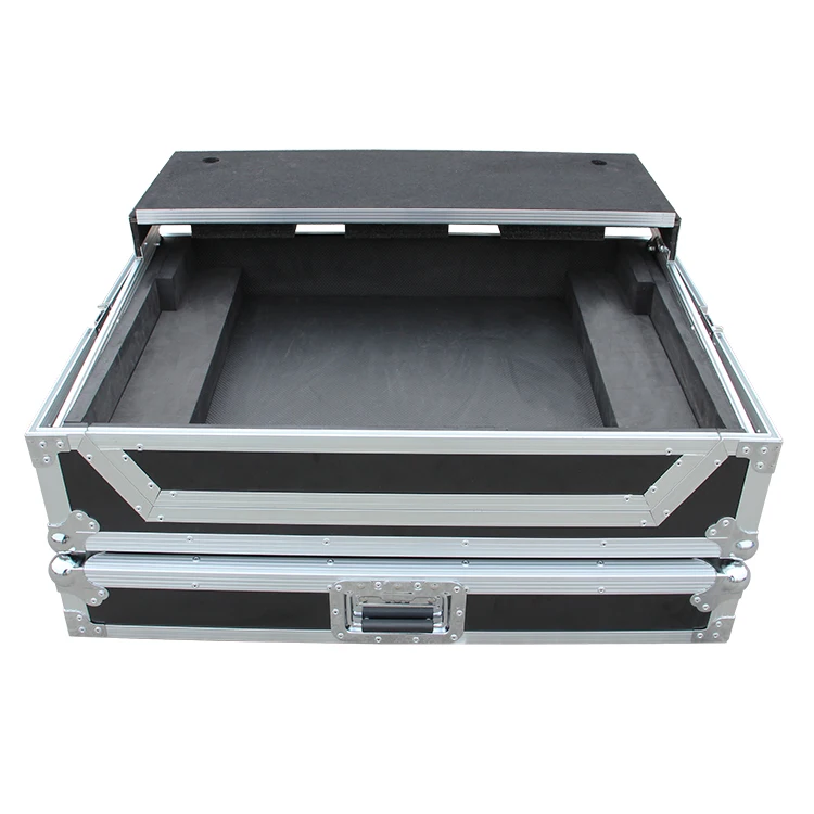 Aluminum Tv Box Dj Equipment Amplifier Rack Cases With Wheel Lighting Stage Controller Speaker Cable Flight Case