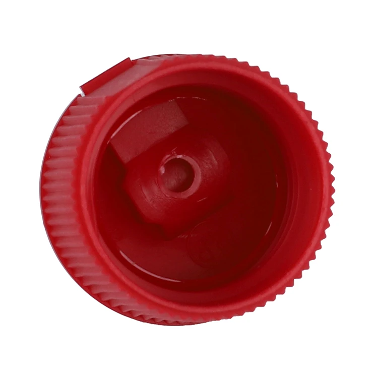 28/415 Red Turret cover PP Eco-Friendly Plastic Turret Cap Customized Plastic Twist Cap Twist Top Cap