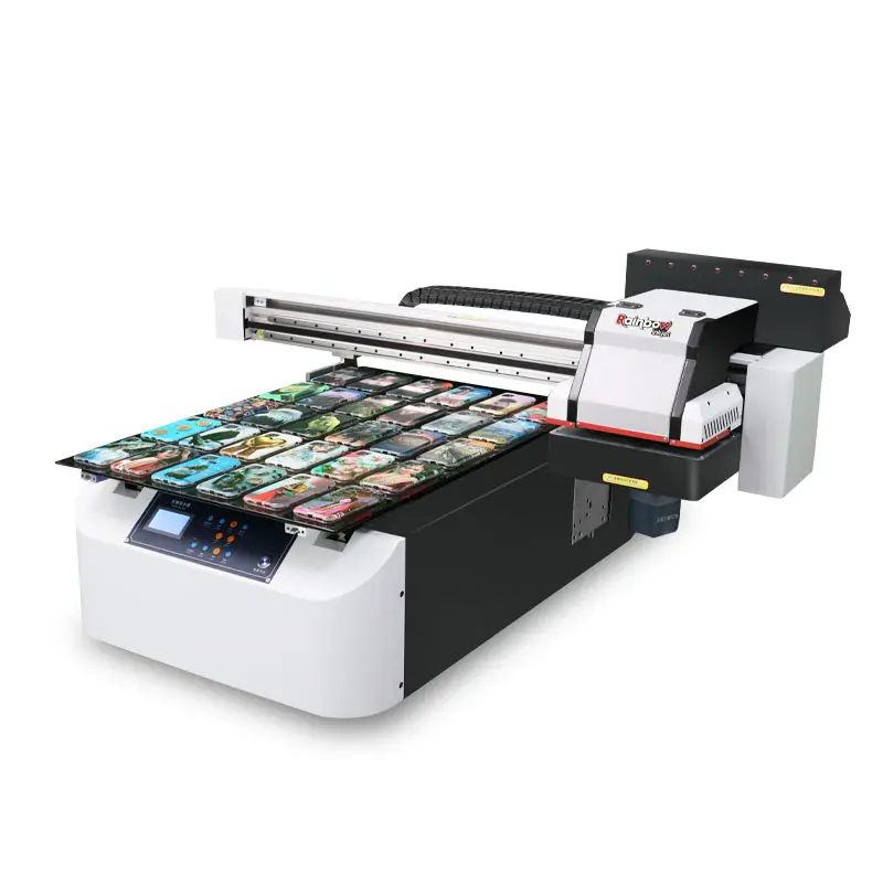 Hot sell UV DTF printer vacuum adsorption table for flexible printing materials digital UV flatbed printer machine Nano 9 A1