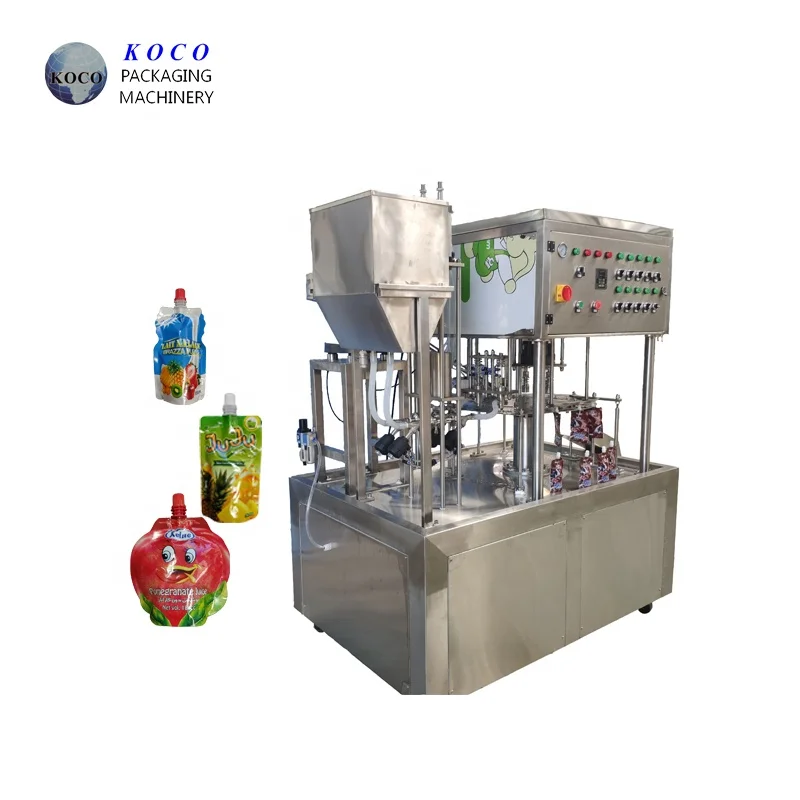 KOCO bag filling capping machine / jelly filling machine/bag filling sealing machine