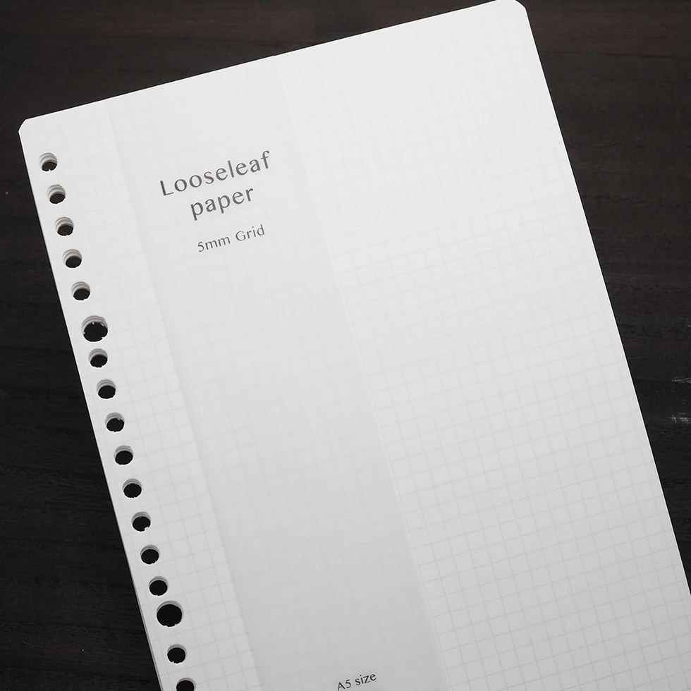 Wholesale High Quality Inner Loose Leaf Office Paper Notebook