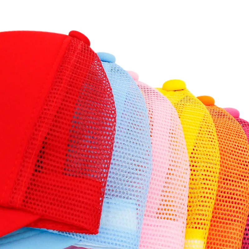 Hot Sale Summer Sports Cap Trucker Cap With Custom Logo Embroidery 5 Panel Travel Sports Baseball Mesh Caps