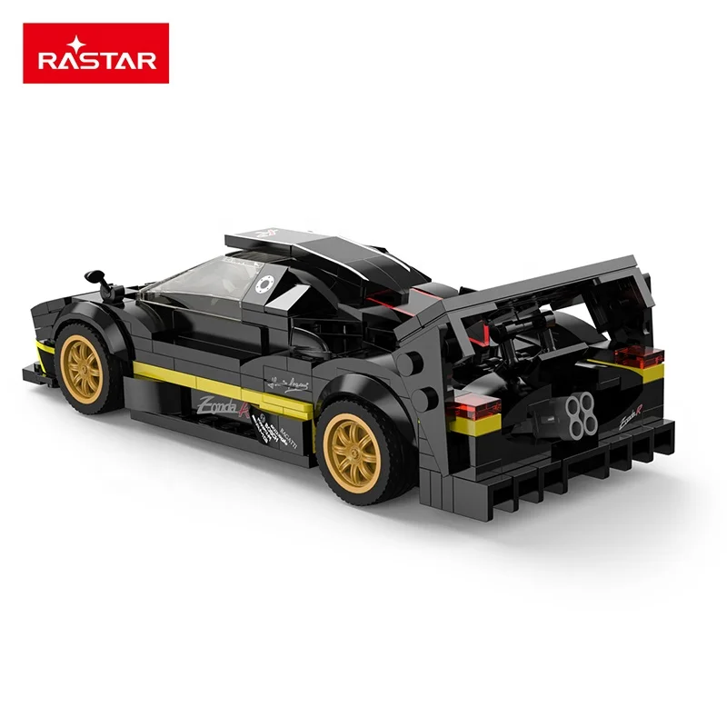 RASTAR 93900 1:28 Pagani Zonda R модель автомобиля кирпичи скорость супер гоночный автомобиль строительные блоки игрушки ABS пластиковый подарочный ящик