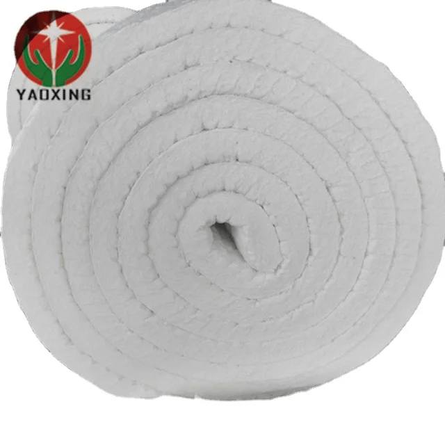 High Aluminum Fire-Resisitant  Ceramic Fiber Blanket  1400 Thermal Insulation For High Temperature  Furnace