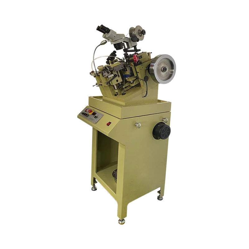 Big size necklace chain knitting machine for single double triple curb chain cable chain