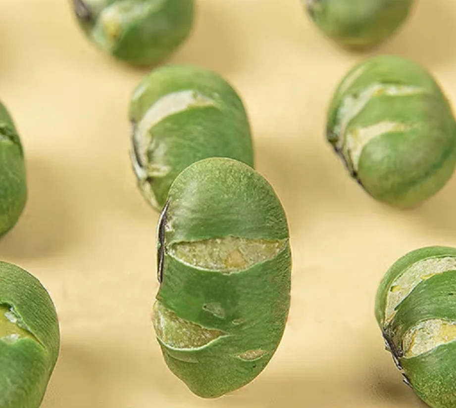 Хрустящие сухие жареные бобы эдамаме с низким содержанием углерода, здоровые закуски, низкокалорийная закуска