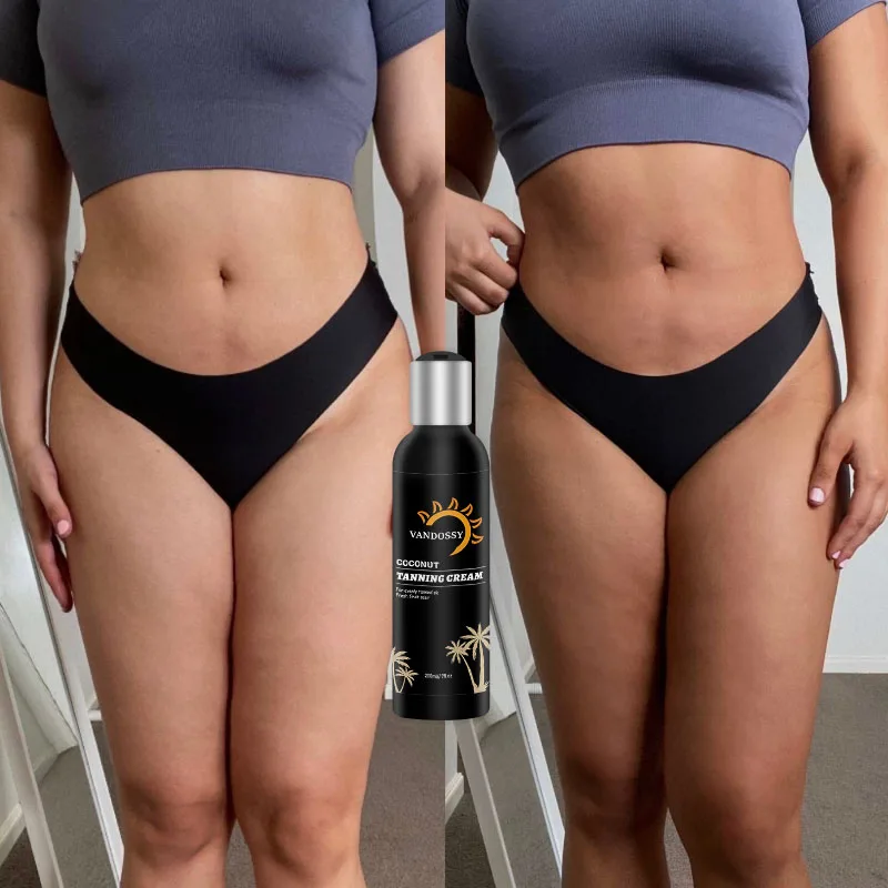 Sunless Tanning Cream Face Body Tan Accelerator Tanning Cream Private Label For Sunbeds