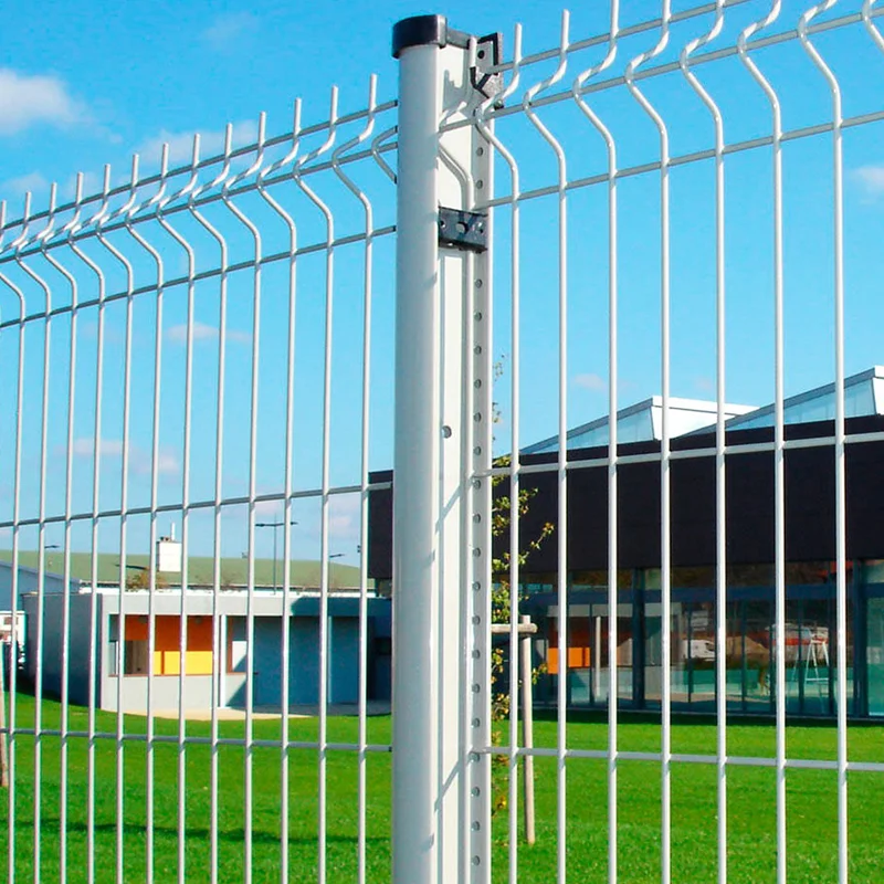 Hot sale commercial galvanized steel 3X3 6X6 welded curved 3d wire mesh privacy fence