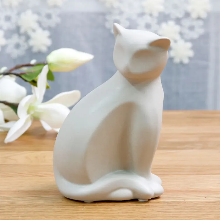 Подарочные товары Фарфоровая керамика лидер продаж домашнее белое украшение для дома ручной работы Европейское народное искусство животное