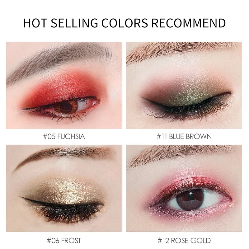 FOCALLURE FA37 Eyeshadow Pigment Eyeshadow Cosmetics Makeup Metallic sparkly eyeshadow