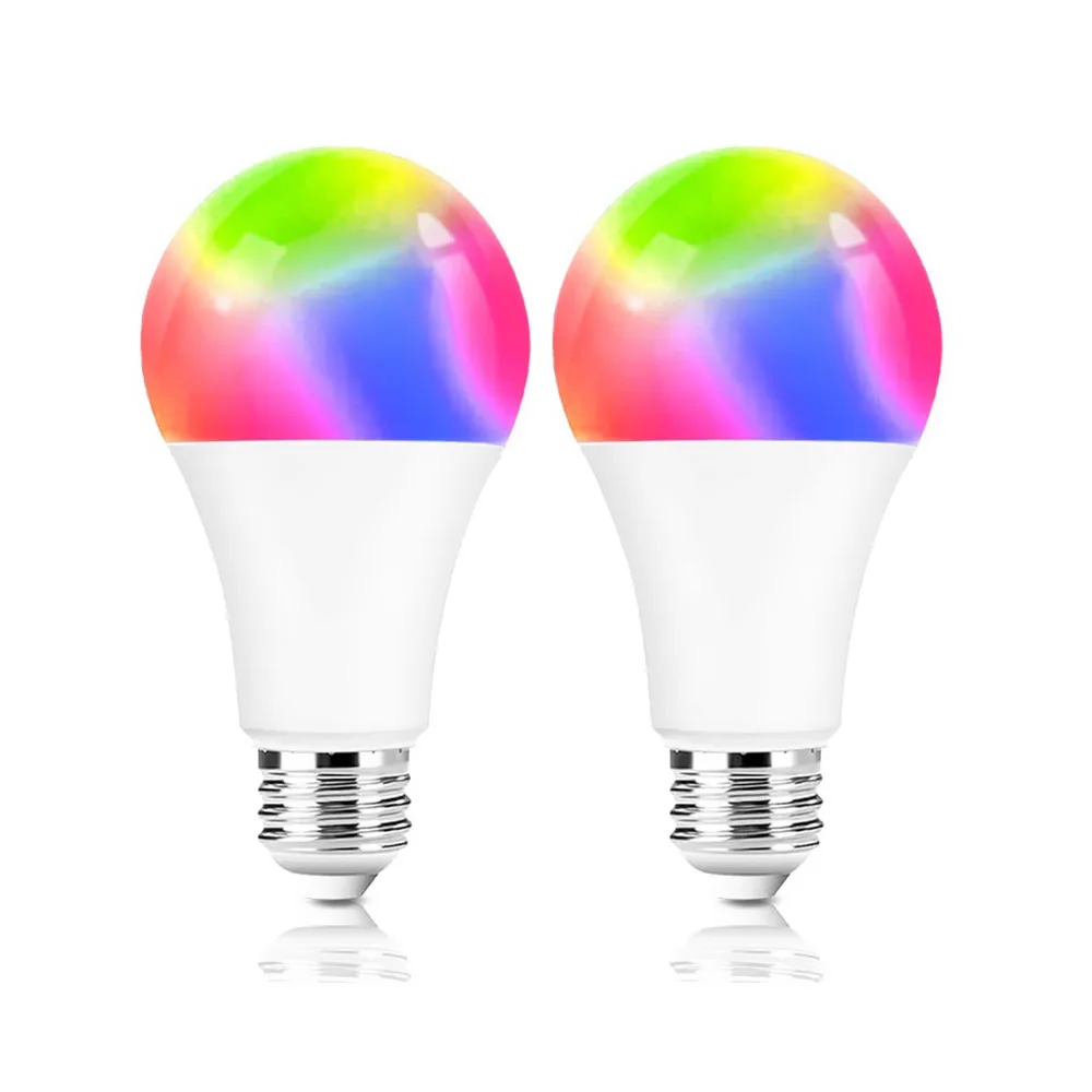 2023 popular WIFI+BLE Beacon mesh smart Led Bulb 9W 15W RGB Smart LED Light Bulbs Alexa and Google