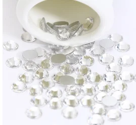 yantuo Non Hot Fix  Rhinestones white clear flatback strass crystal  for  DIY craft