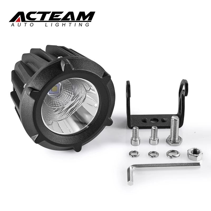  Acteam 4 inch atv moto светодиодные мотоциклетные Противотуманные фары вспомогательные огни в байкерском